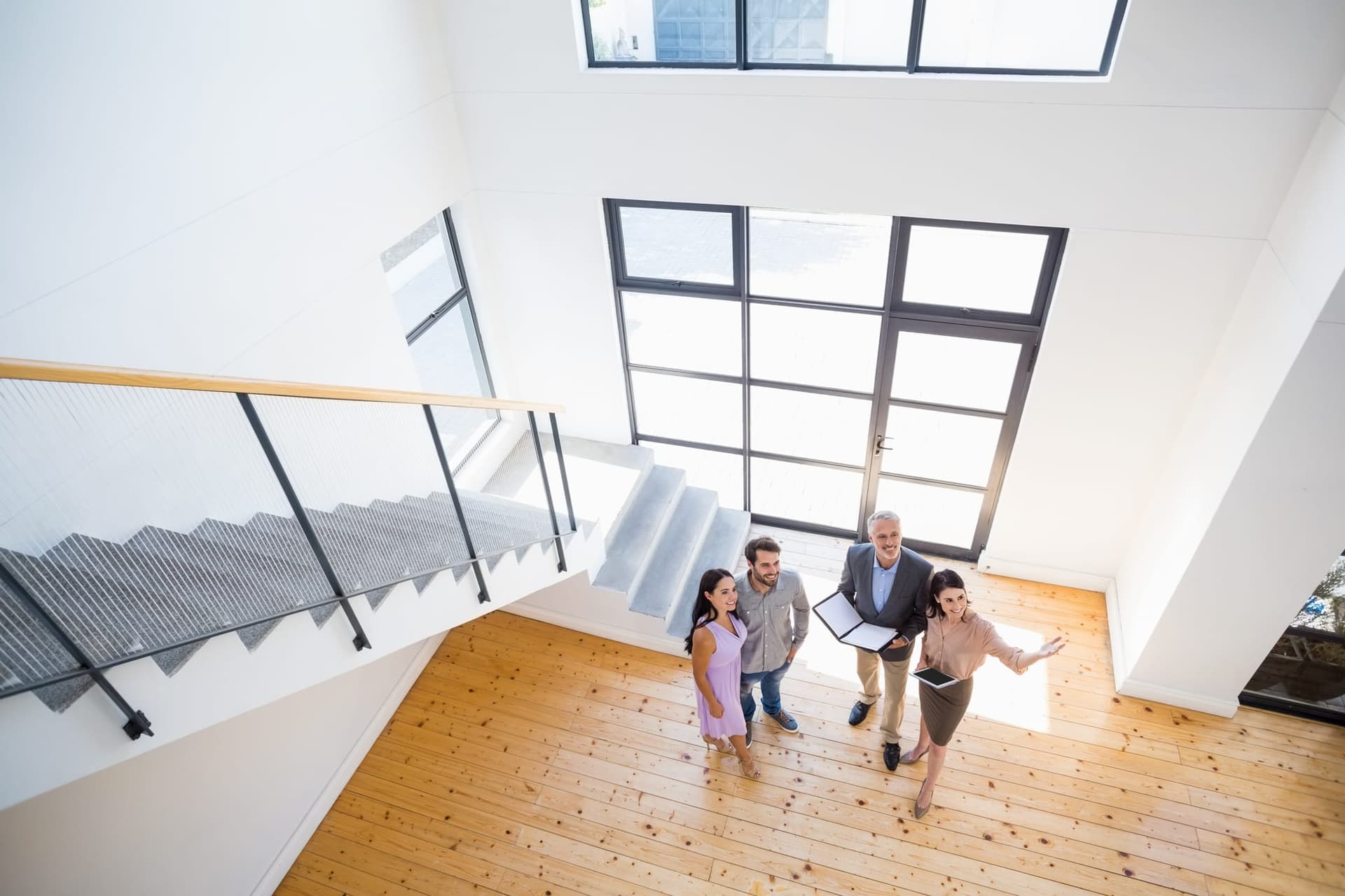 What happens after a real estate inquiry?