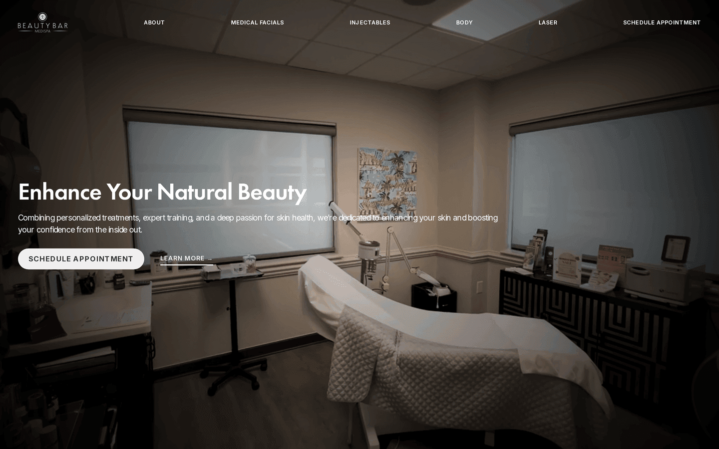 Beauty Bar site
