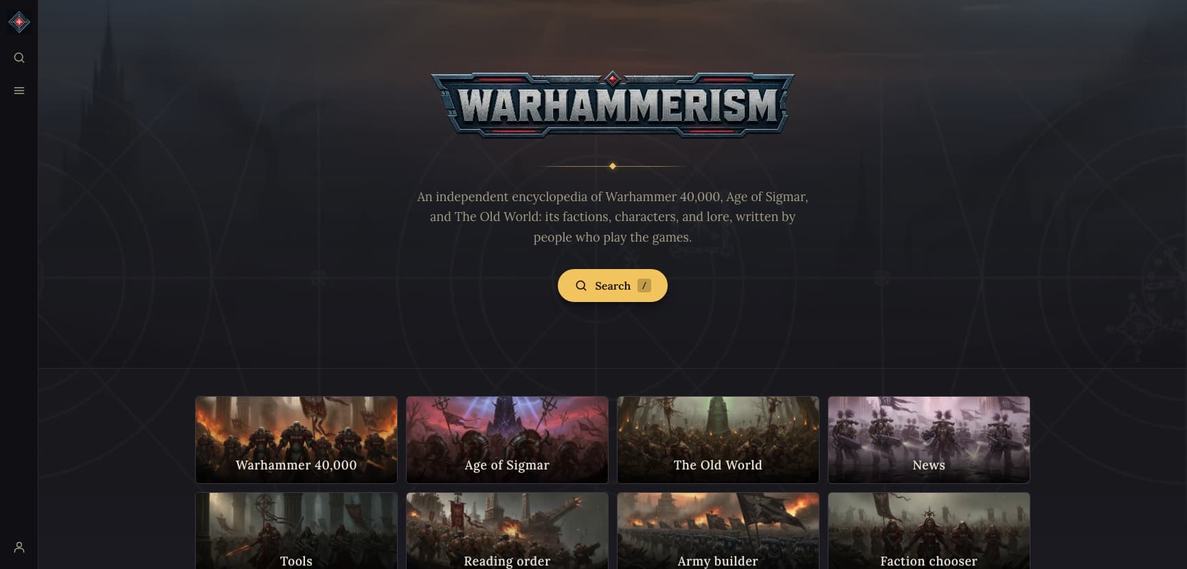 Building Warhammerism: A Modern Warhammer Encyclopedia