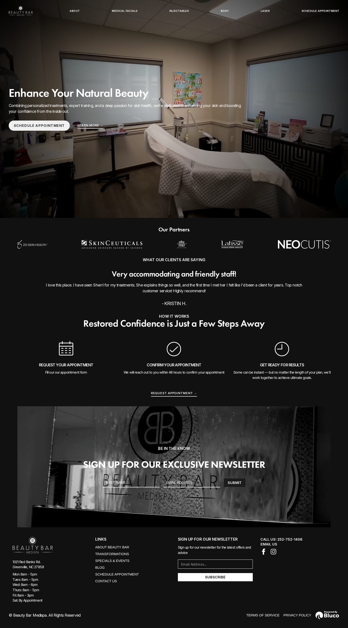 Beauty Bar Medispa — Elevating the Digital Experience for Beauty Bar Medispa